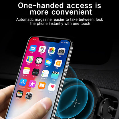 Car Phone Holder Wireless Charger